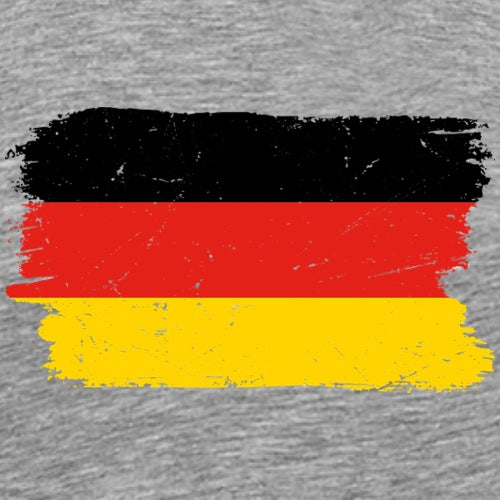 German flag design on a gray background