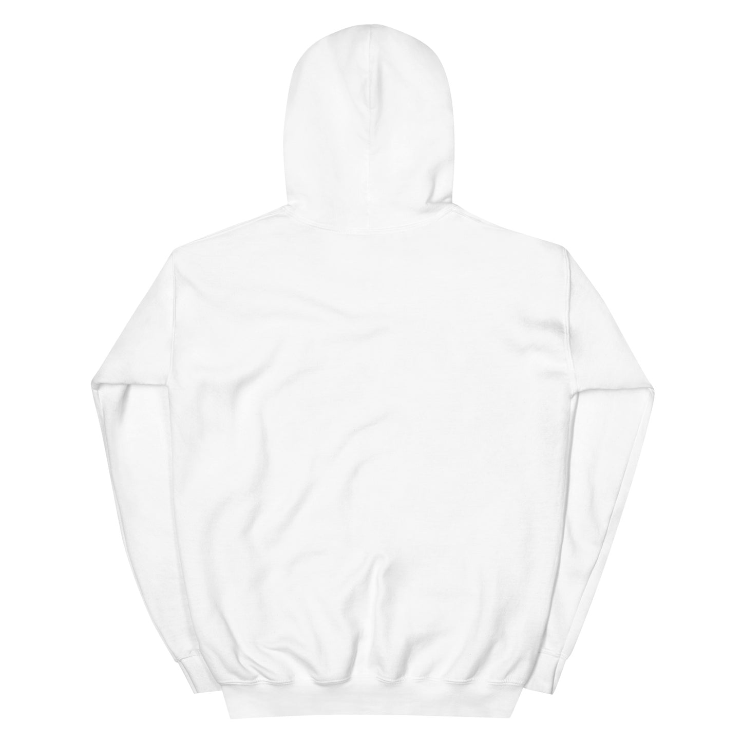 White hoodie on a white background