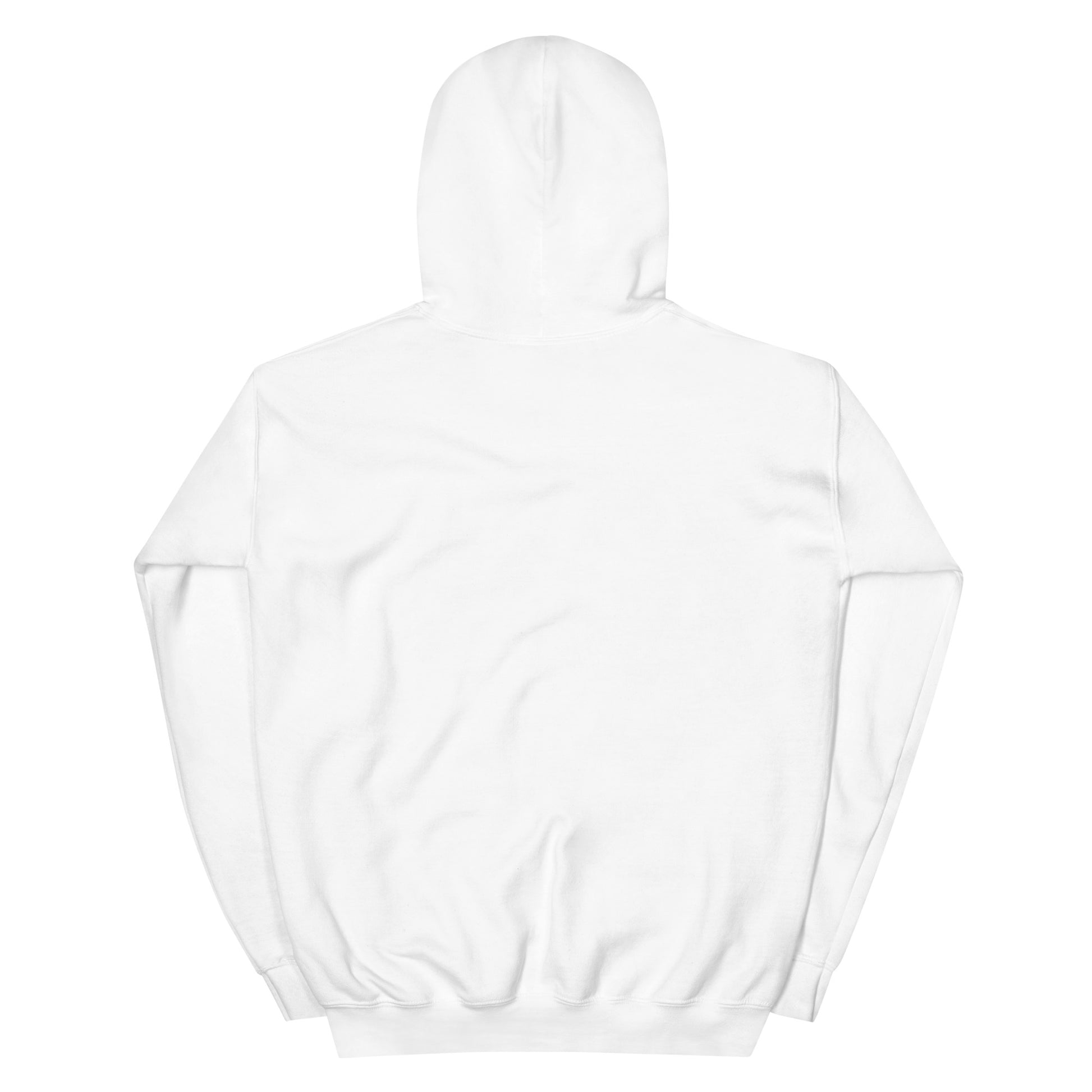White hoodie on a white background