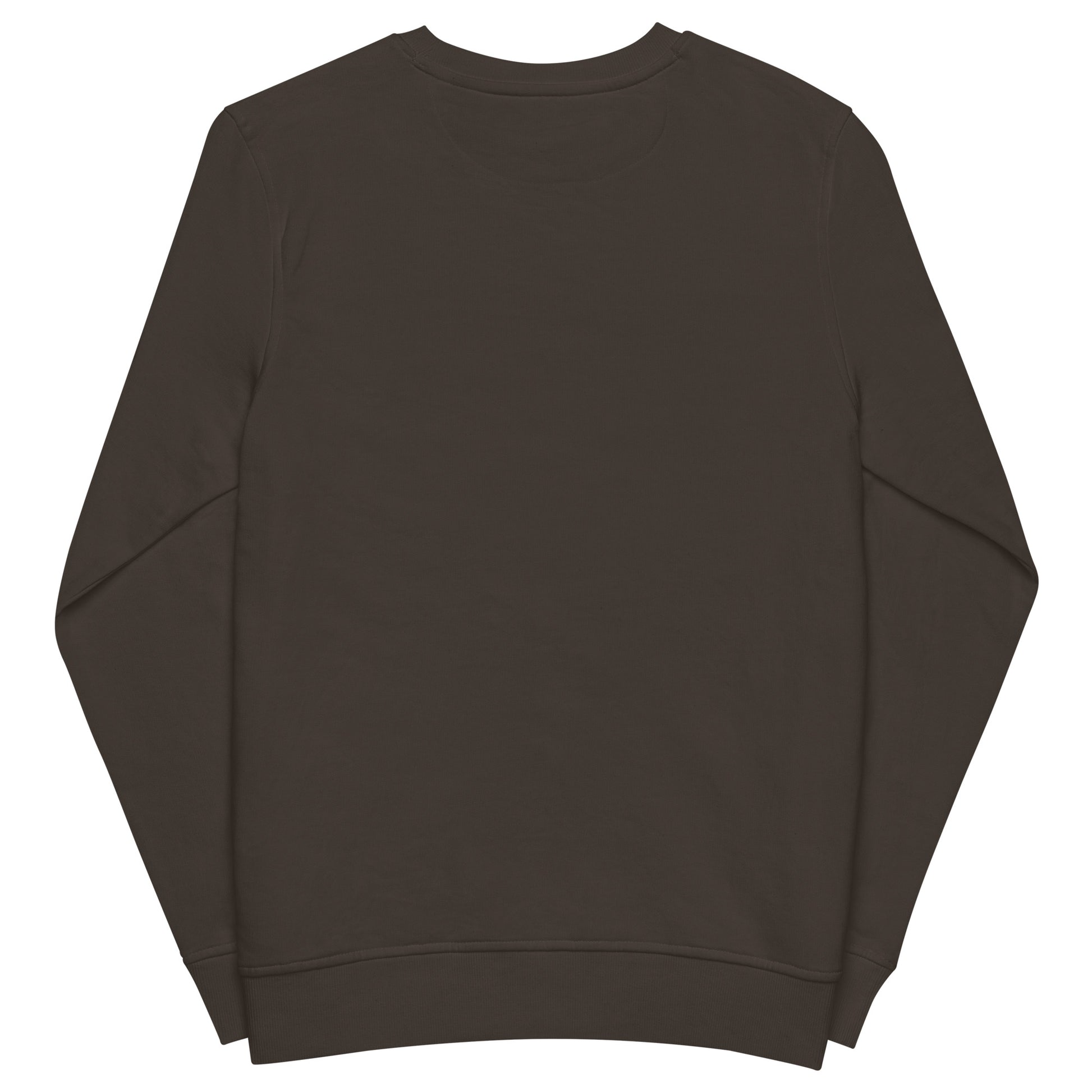 Brown sweatshirt on a white background