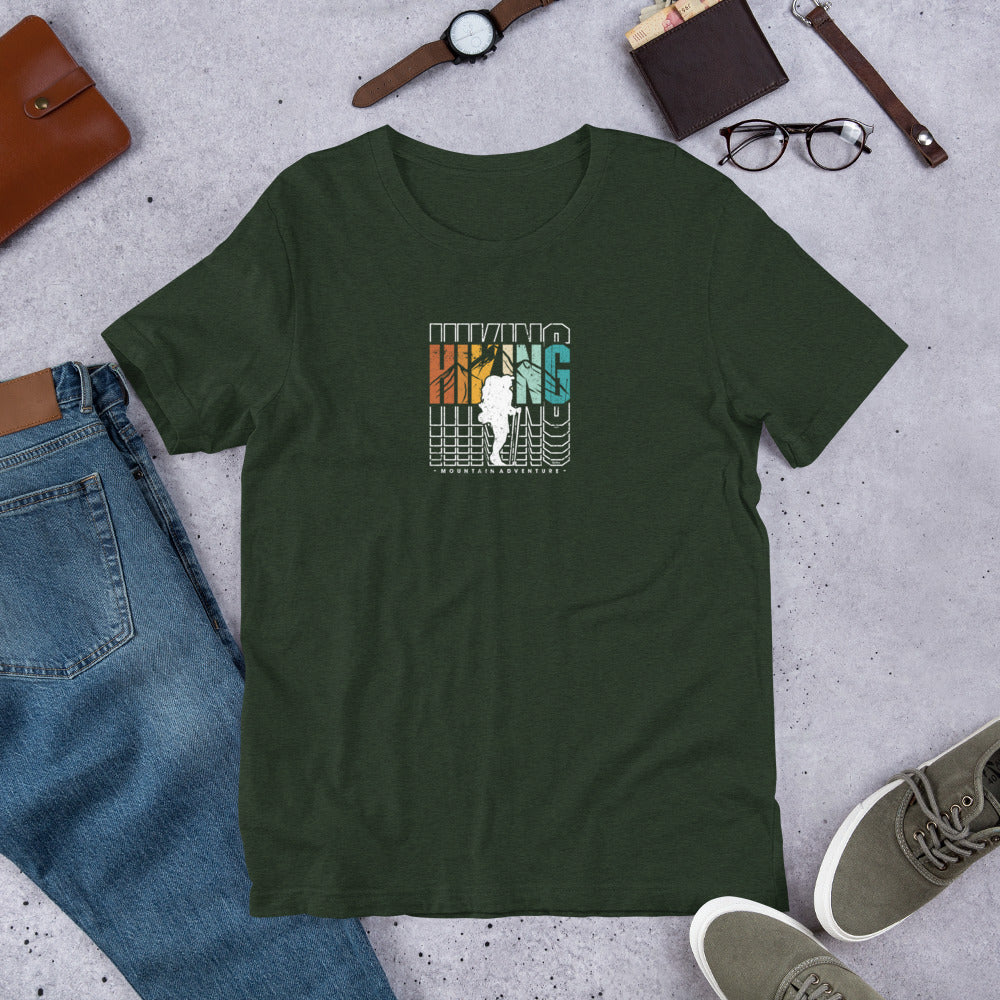 Hiking-themed artwork for outdoor lovers, trail seekers, and nature explorers